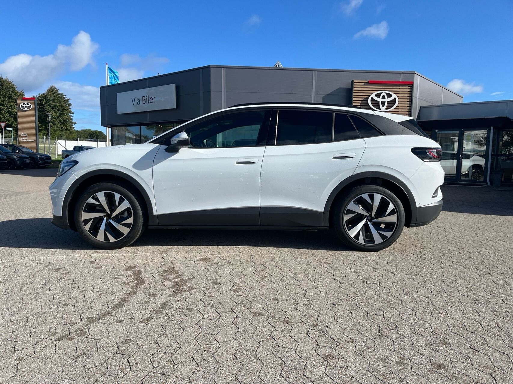 Hvid VW ID.4 fra 2026