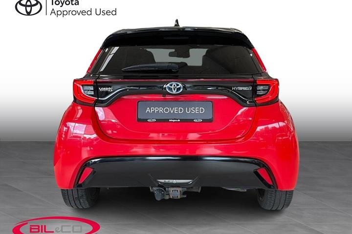 Sort Toyota Yaris fra 2020