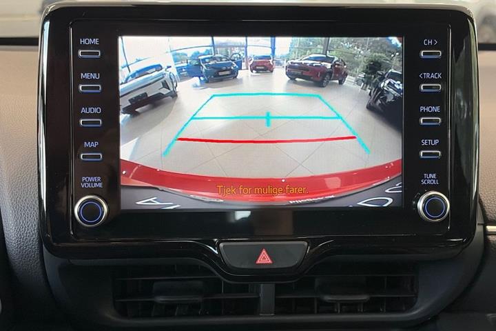 Sort Toyota Yaris fra 2020