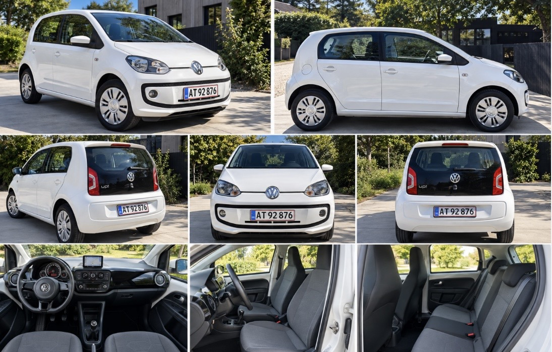 VW UP! 1,0 MPI BMT 60 HK 5 dørs