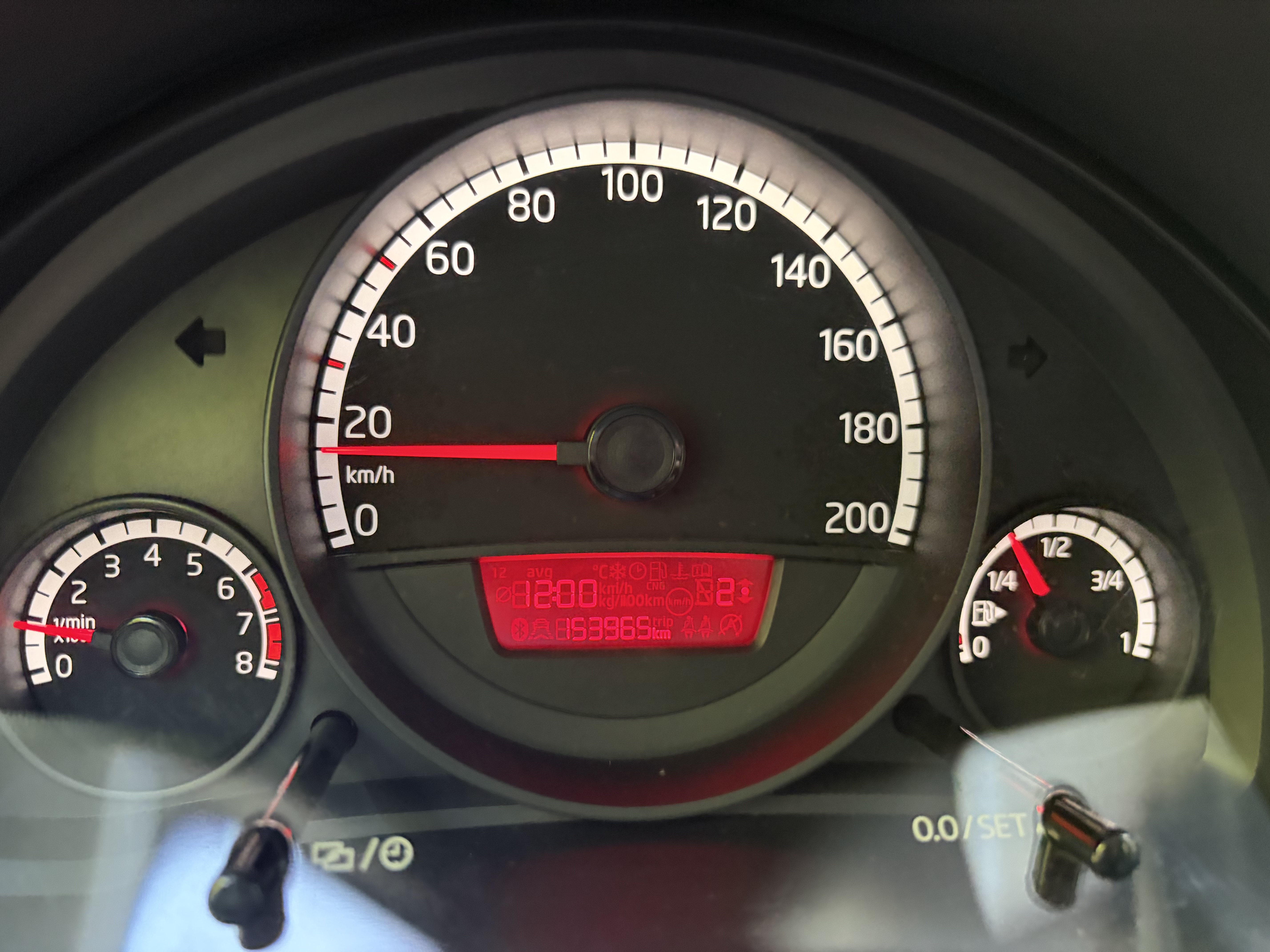 Hvid VW UP! fra 2015