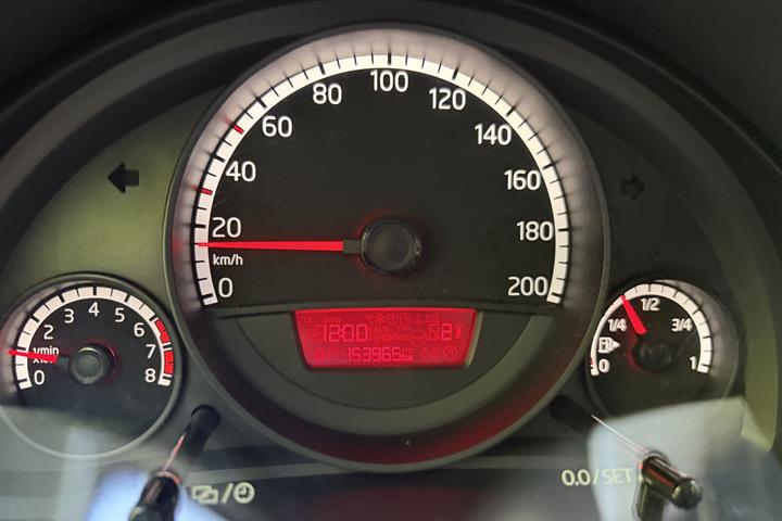 Hvid VW UP! fra 2015