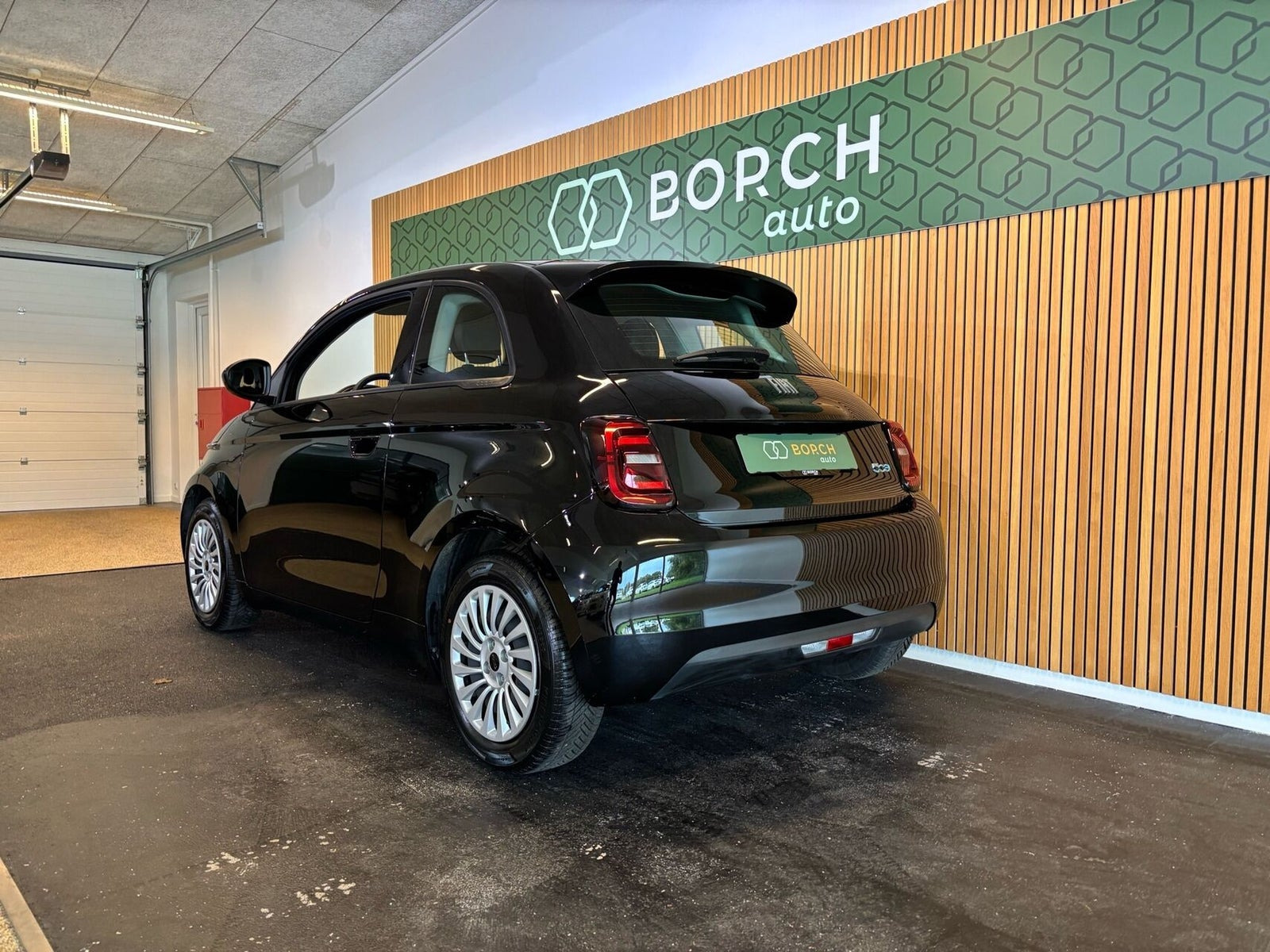 Sort Fiat 500e fra 2023
