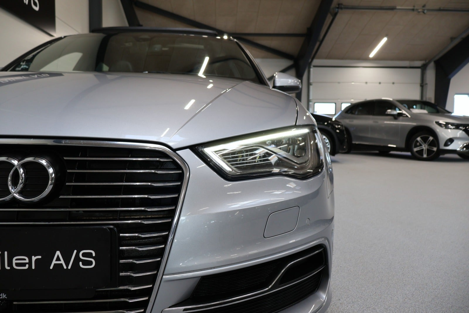Sølv Audi A3 fra 2016
