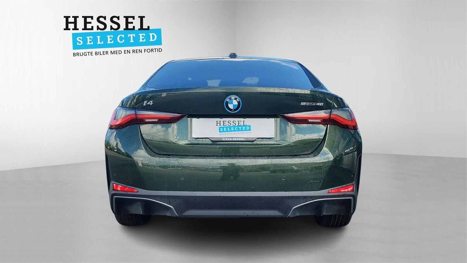 Grøn BMW i4 fra 2022