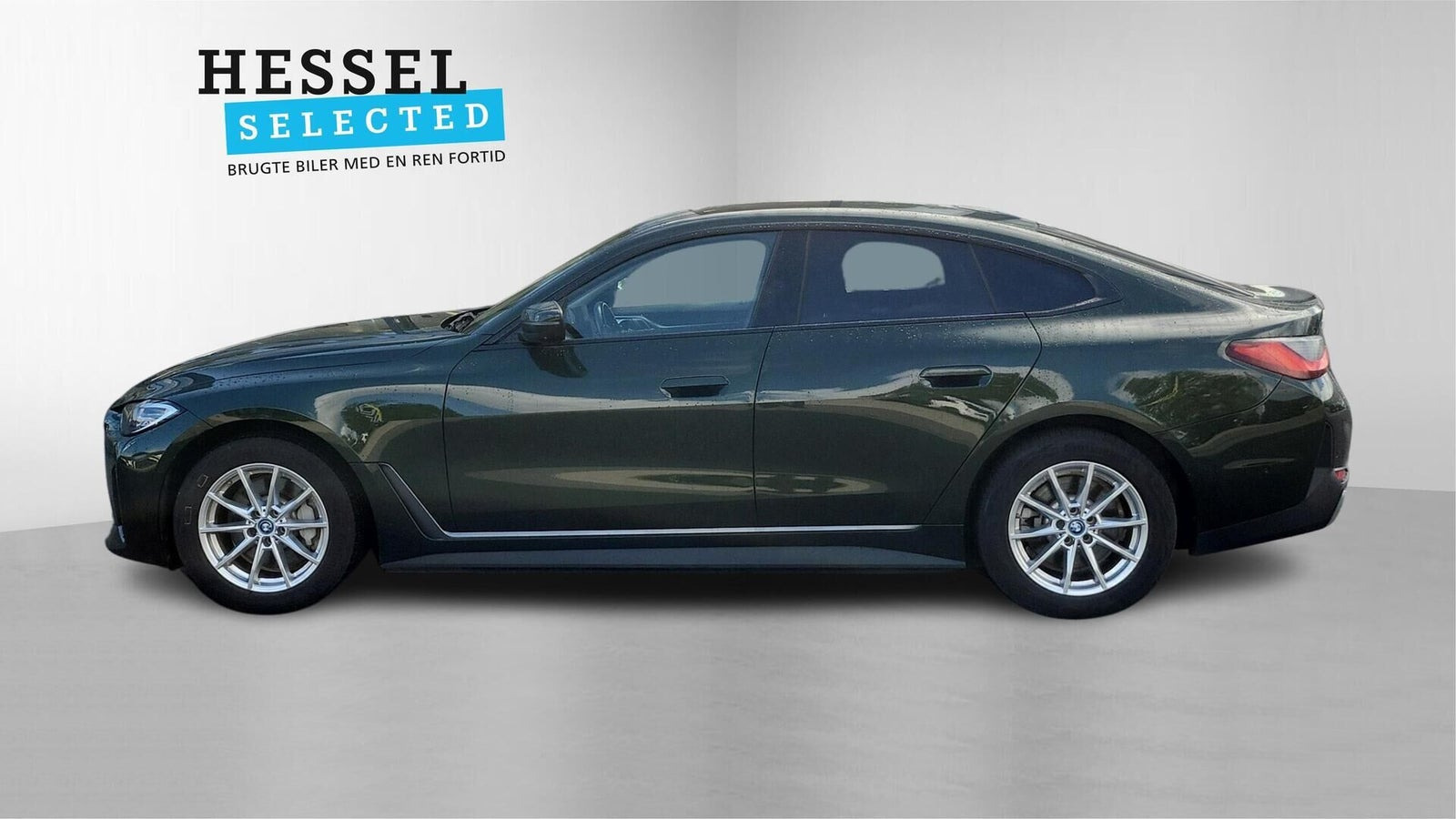 Grøn BMW i4 fra 2022