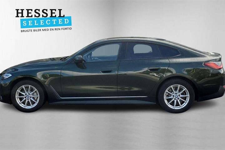 Grøn BMW i4 fra 2022