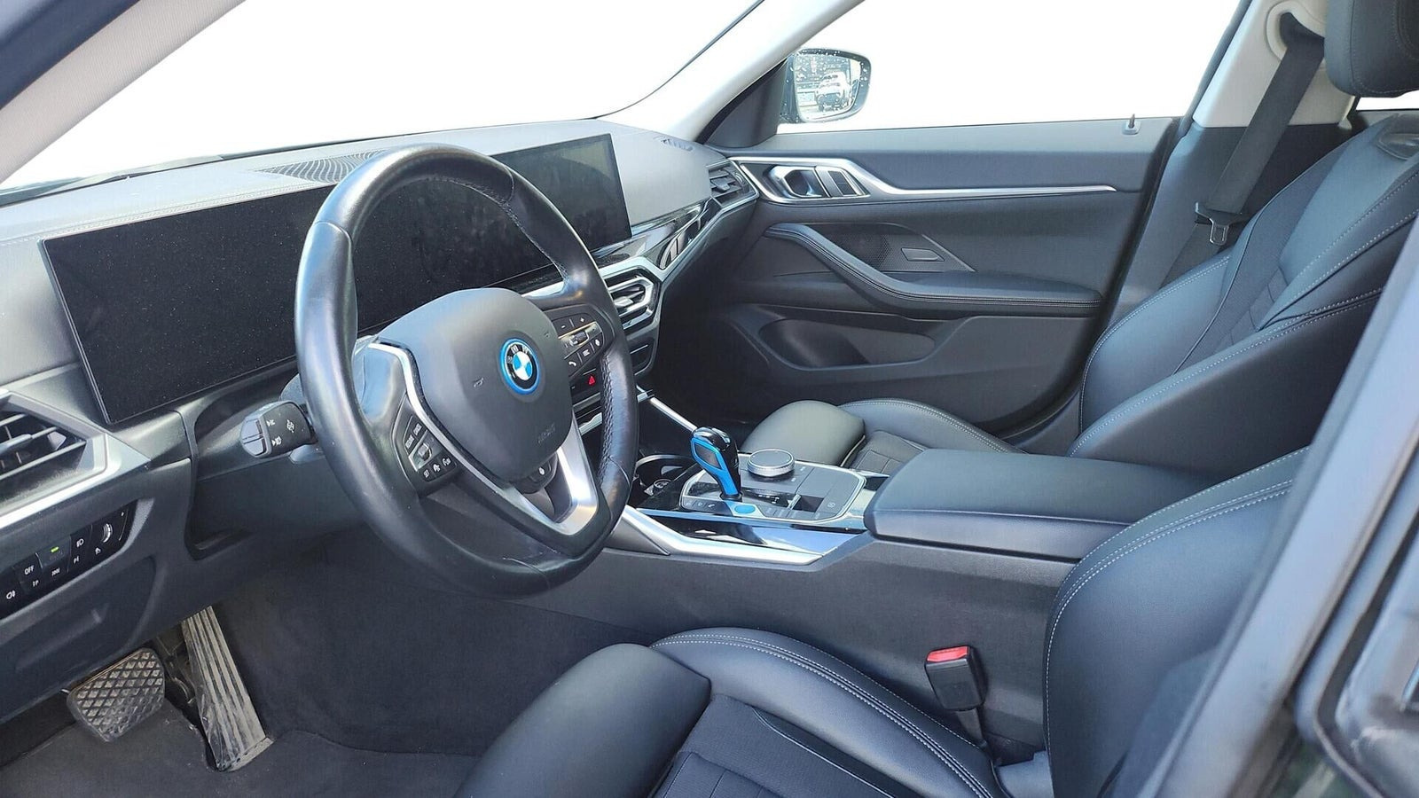 Grøn BMW i4 fra 2022