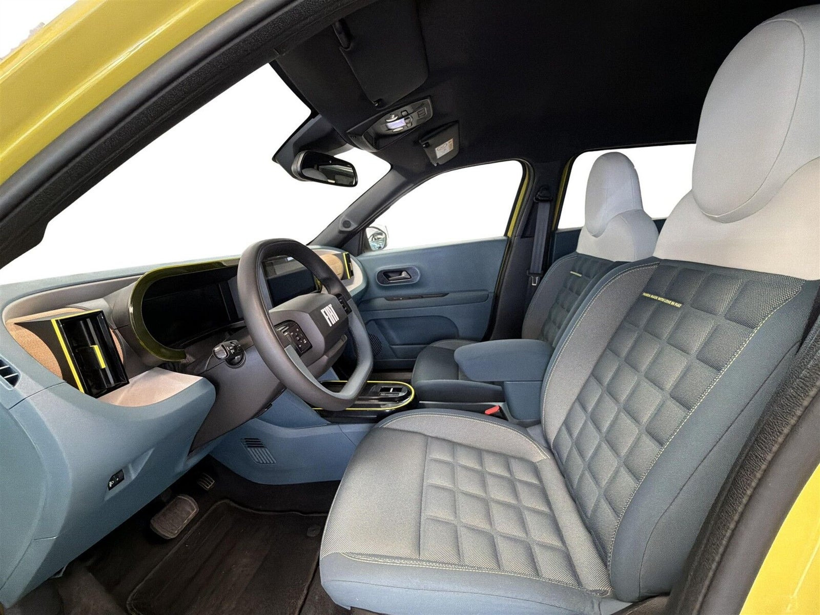Gul Fiat Grande Panda fra 2025