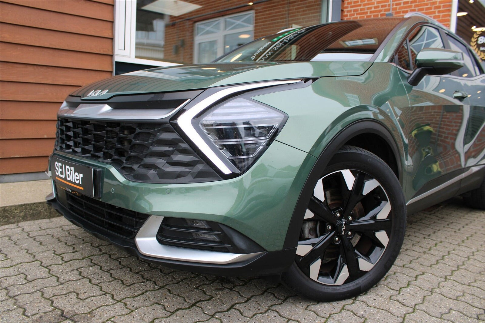 Grøn Kia Sportage fra 2022