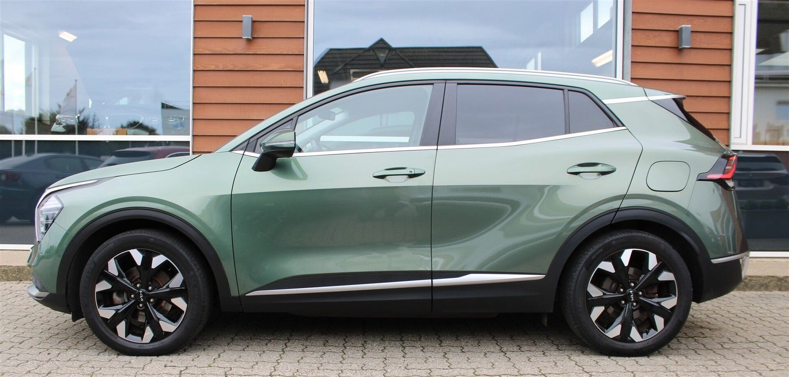 Grøn Kia Sportage fra 2022