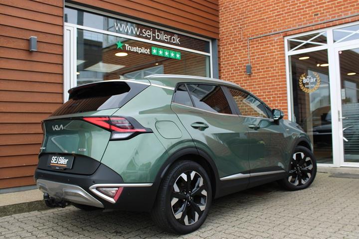 Grøn Kia Sportage fra 2022