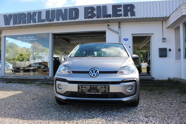 Sølv VW UP! fra 2019