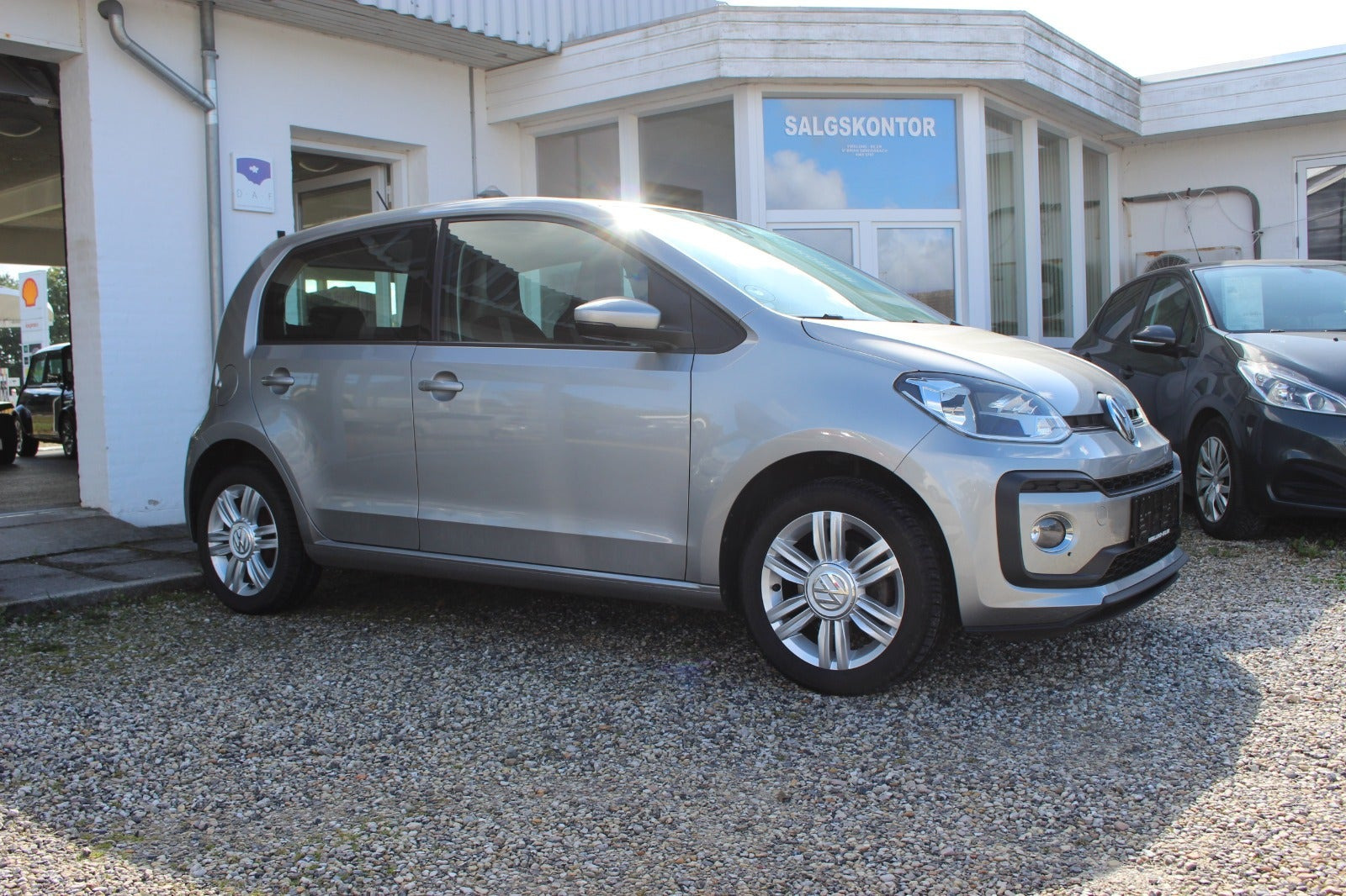 Sølv VW UP! fra 2019
