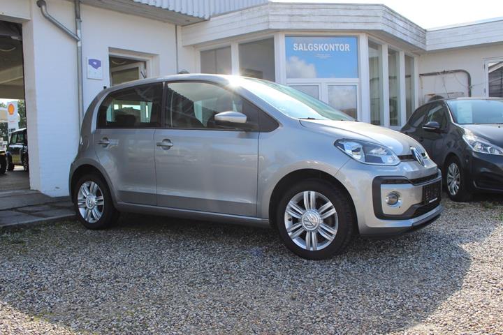 Sølv VW UP! fra 2019