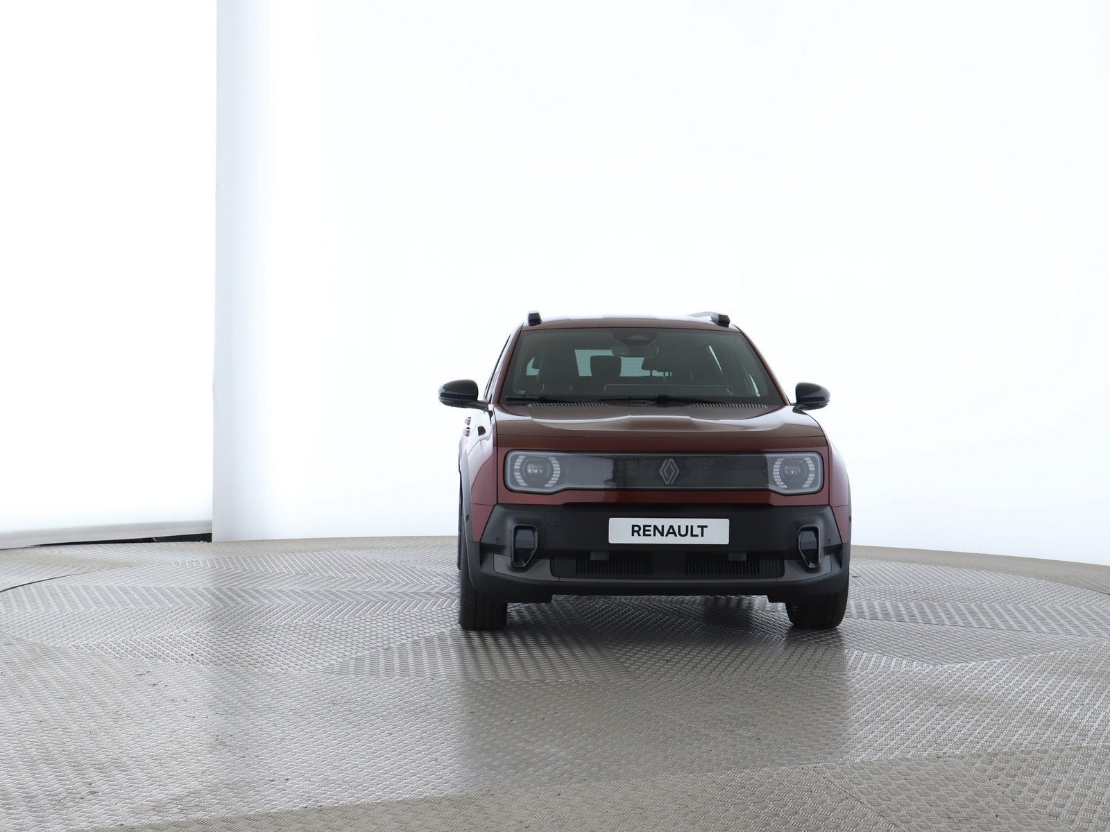 Rød Renault 4 E-Tech fra 2025