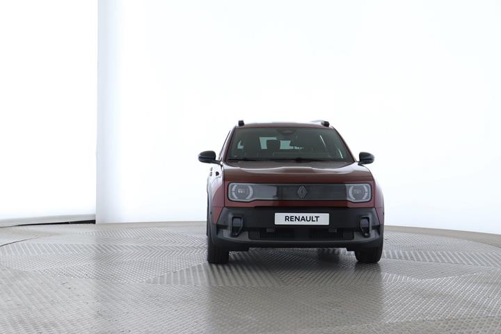 Rød Renault 4 E-Tech fra 2025