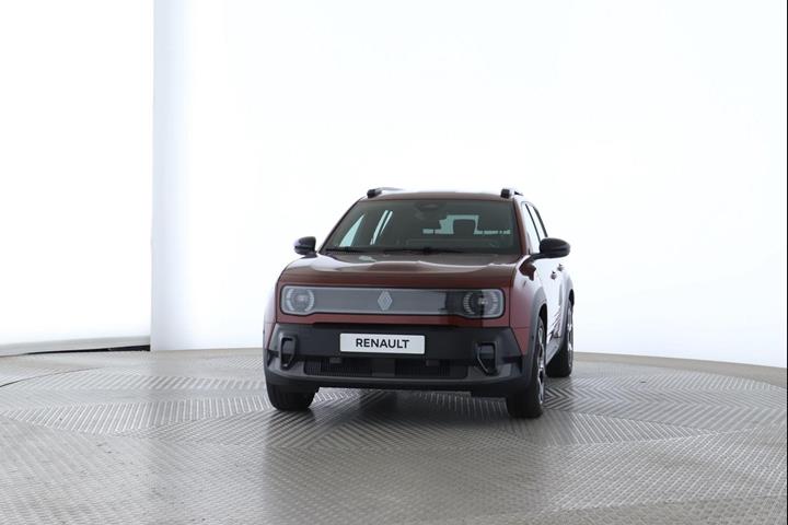 Rød Renault 4 E-Tech fra 2025