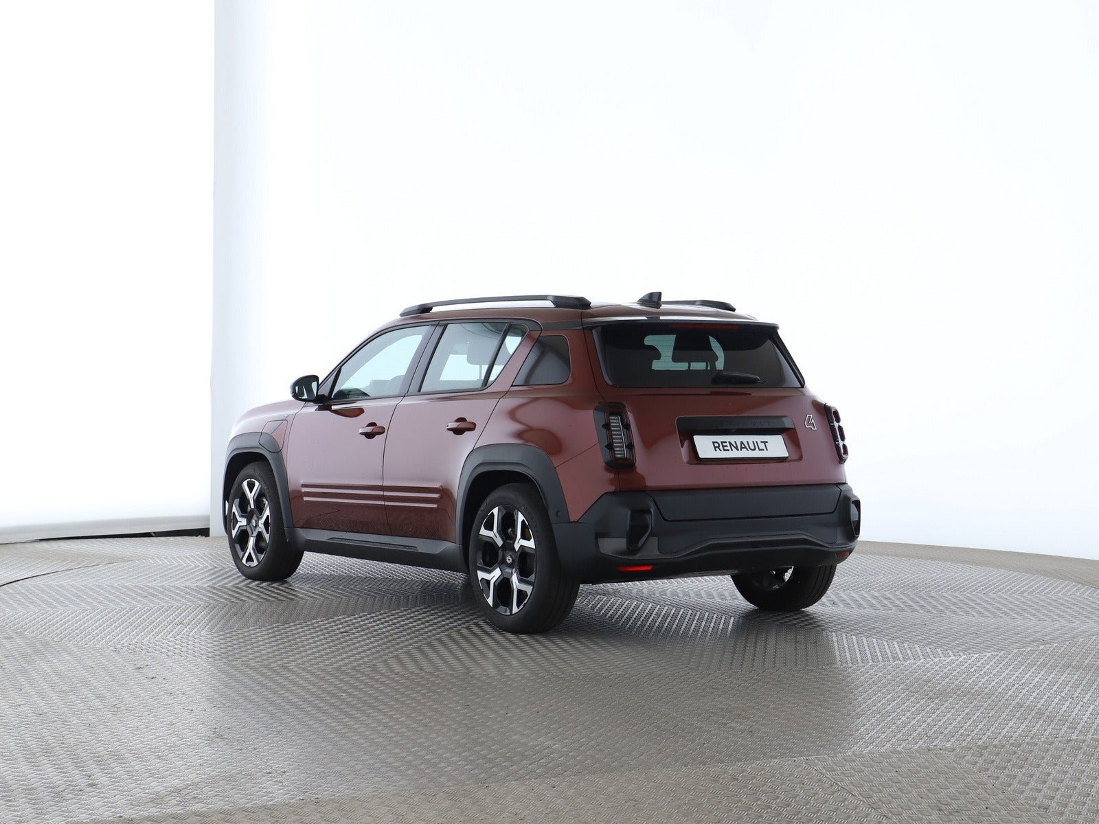 Rød Renault 4 E-Tech fra 2025
