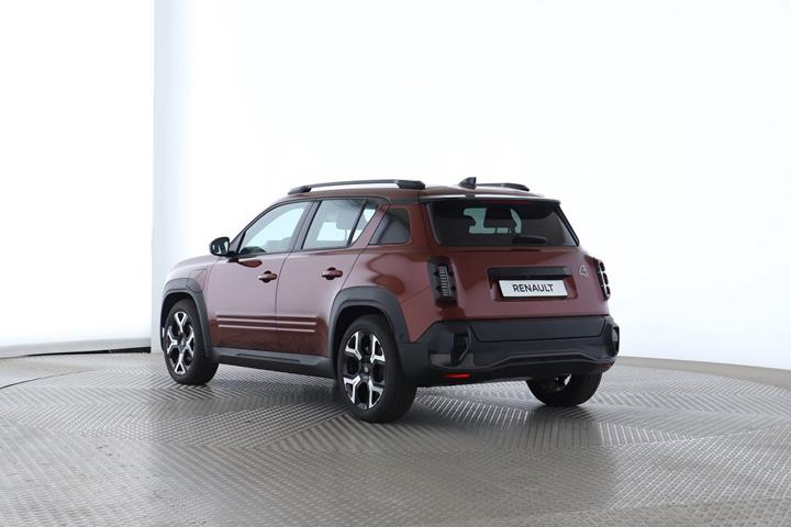 Rød Renault 4 E-Tech fra 2025