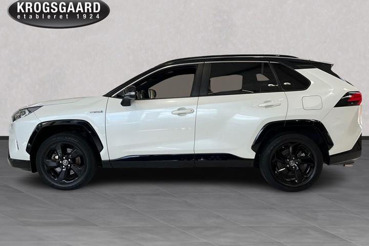 Hvid Toyota RAV4 fra 2019