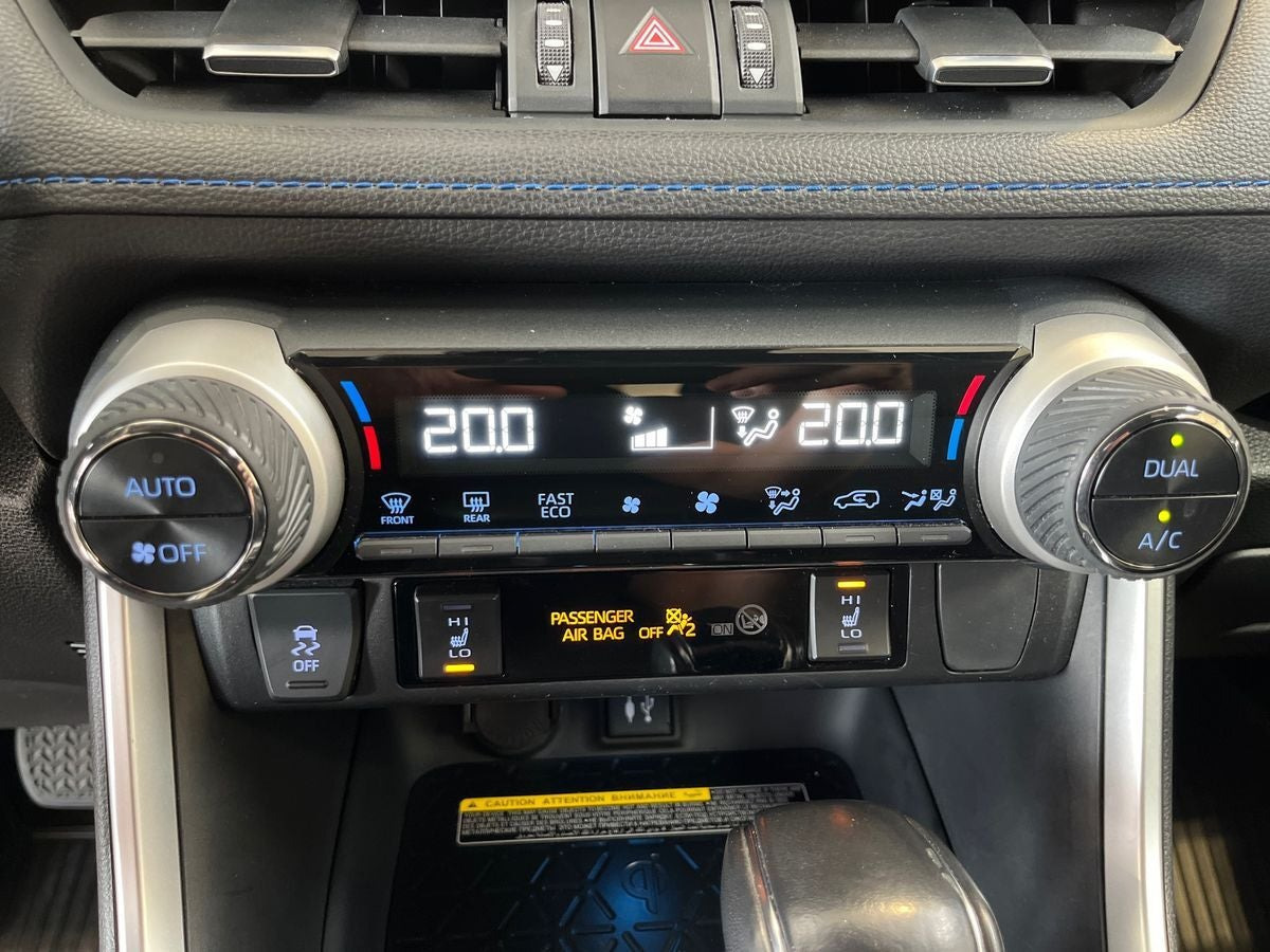 Hvid Toyota RAV4 fra 2019