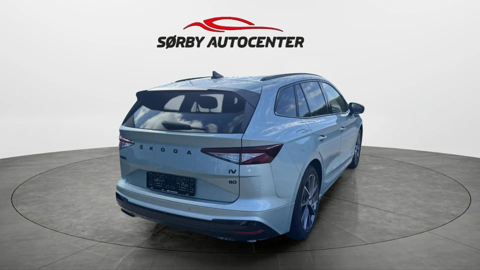 Sølv Skoda Enyaq fra 2023