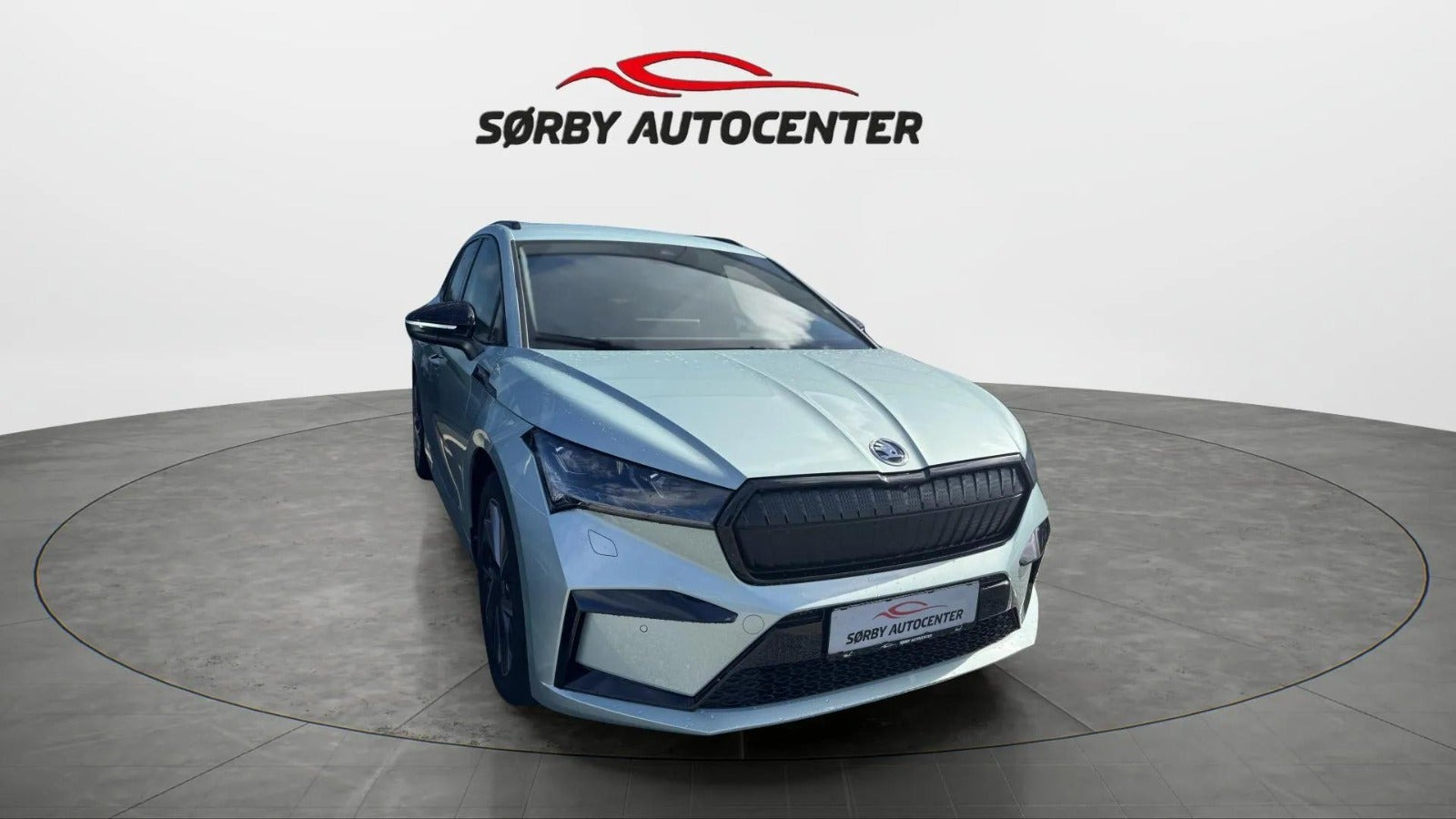 Sølv Skoda Enyaq fra 2023