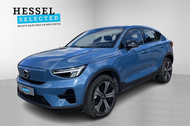 Blå Volvo C40 fra 2023