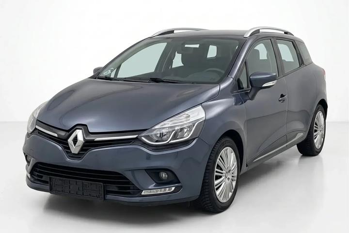 Grå Renault Clio IV fra 2017