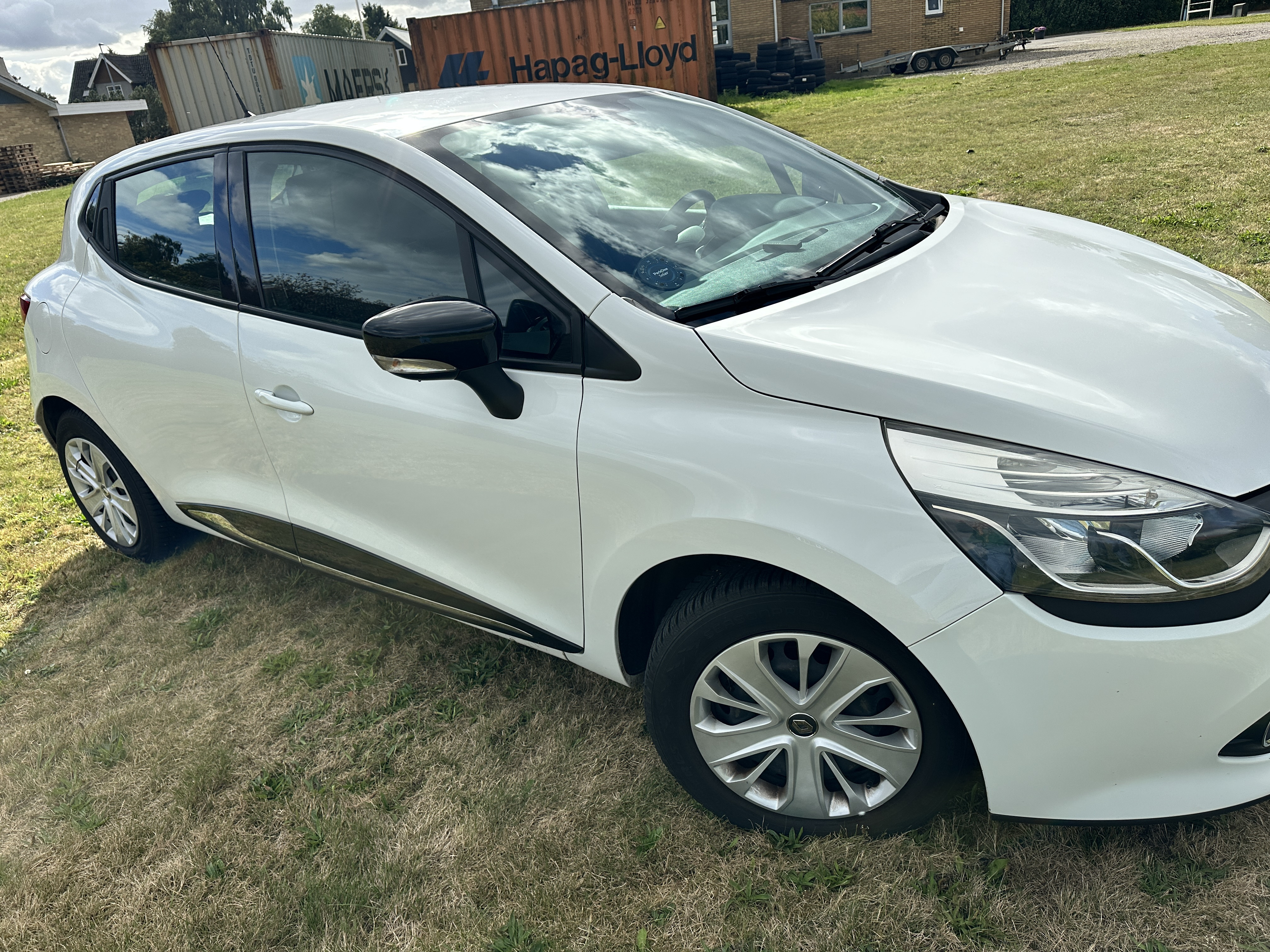 Hvid Renault Ny Clio fra 2015