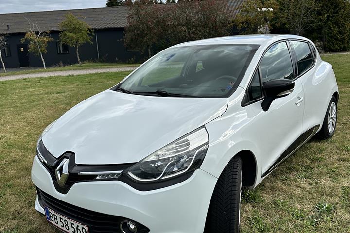 Hvid Renault Ny Clio fra 2015