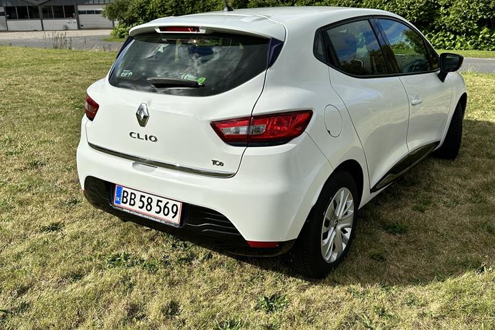 Hvid Renault Ny Clio fra 2015