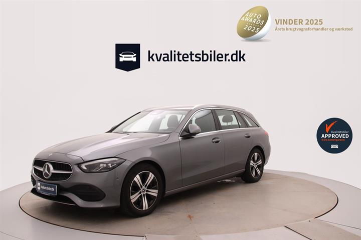 Grå Mercedes C220 d fra 2023