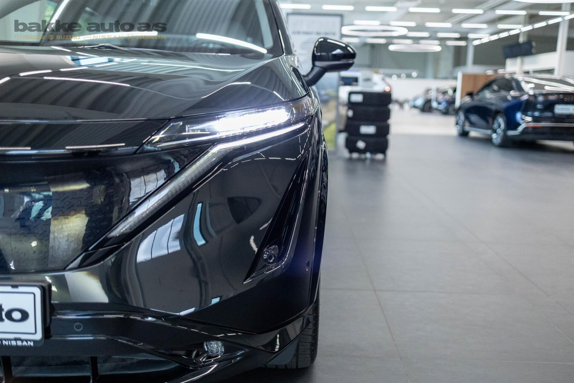 Sort Nissan Ariya fra 2026