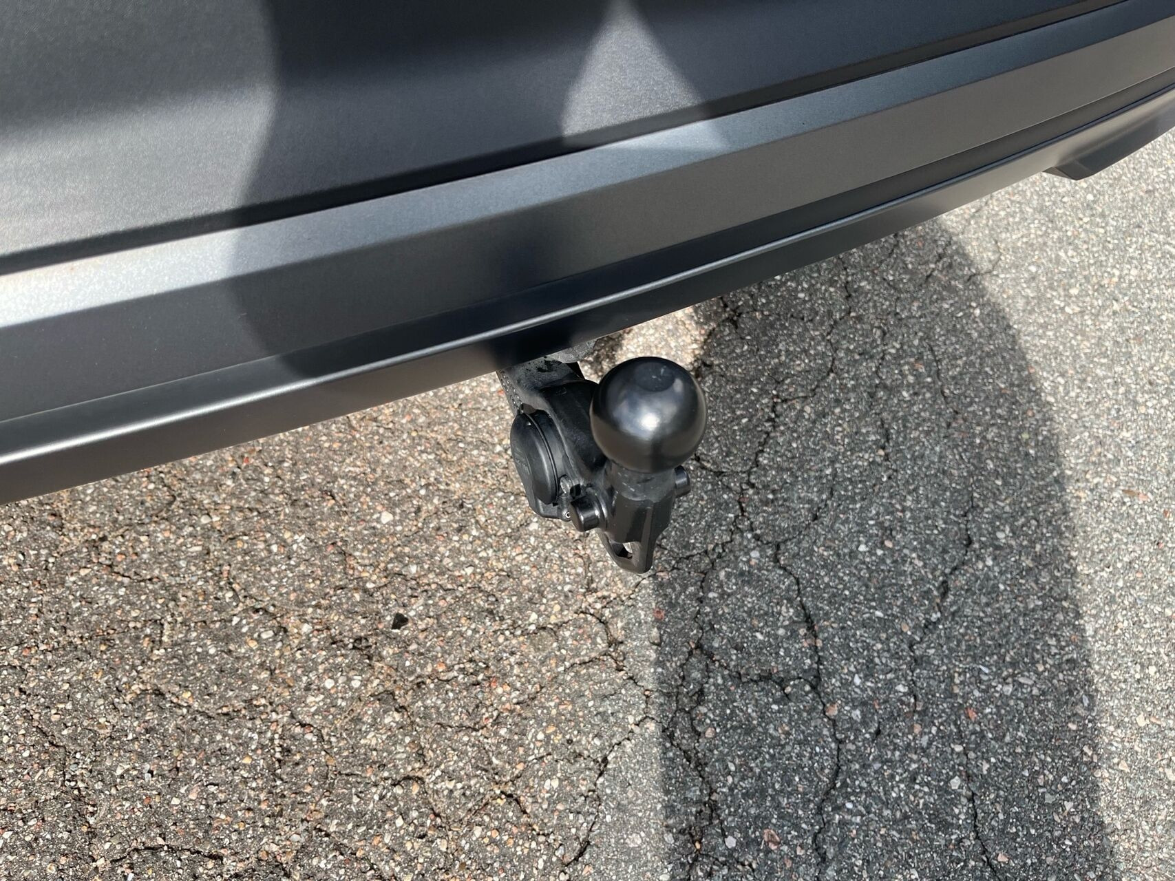Sort Skoda Enyaq fra 2024
