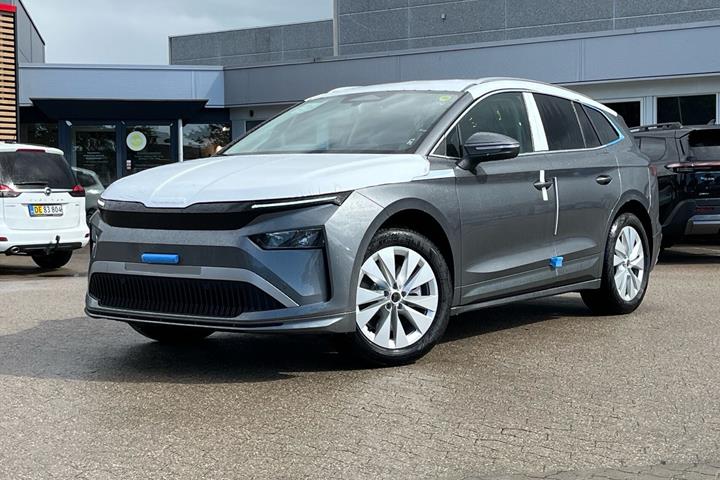 Grå Skoda Enyaq fra 2026