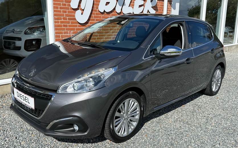 Peugeot 208 1,6 BlueHDi Selection Sky 100HK 5d