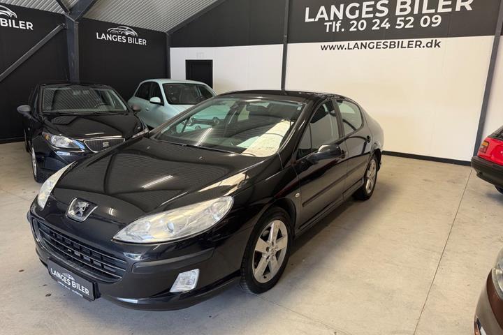 Sort Peugeot 407 fra 2007