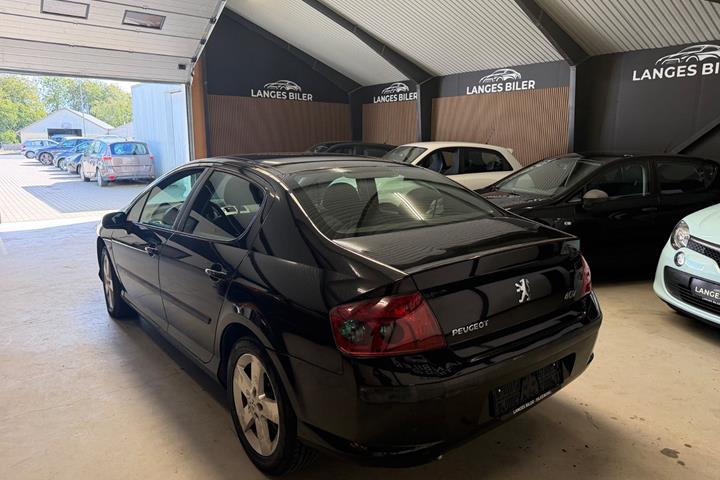 Sort Peugeot 407 fra 2007