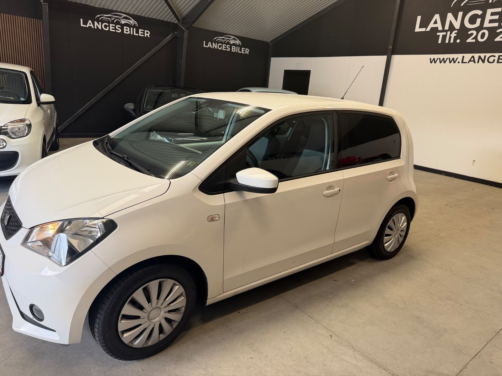 Hvid Seat Mii fra 2013