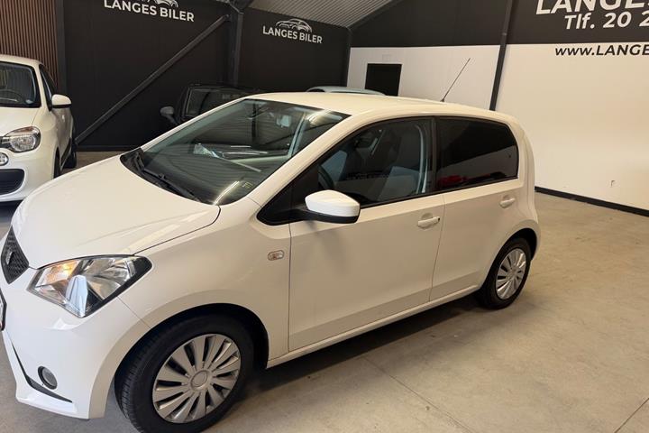 Hvid Seat Mii fra 2013