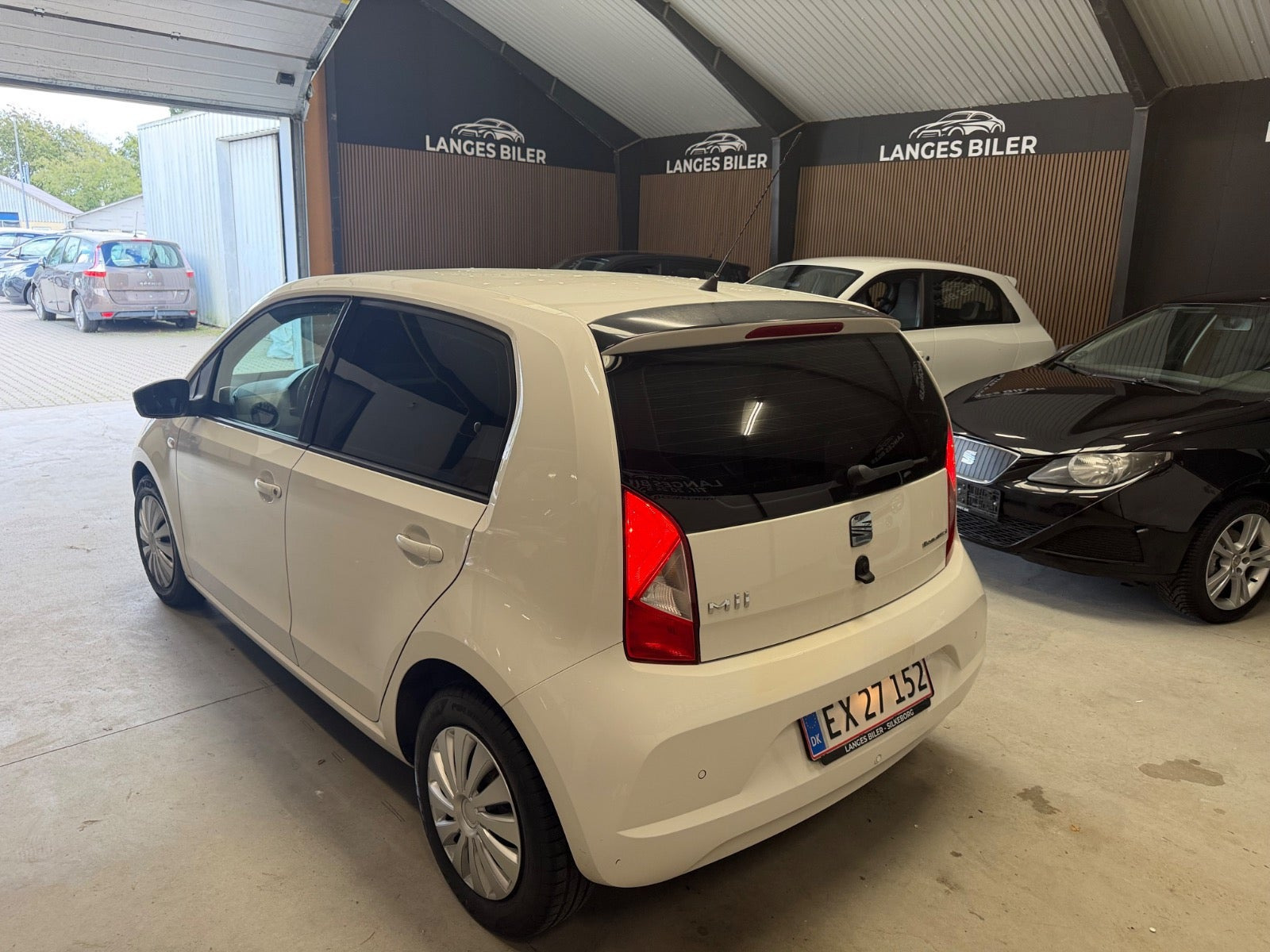 Hvid Seat Mii fra 2013
