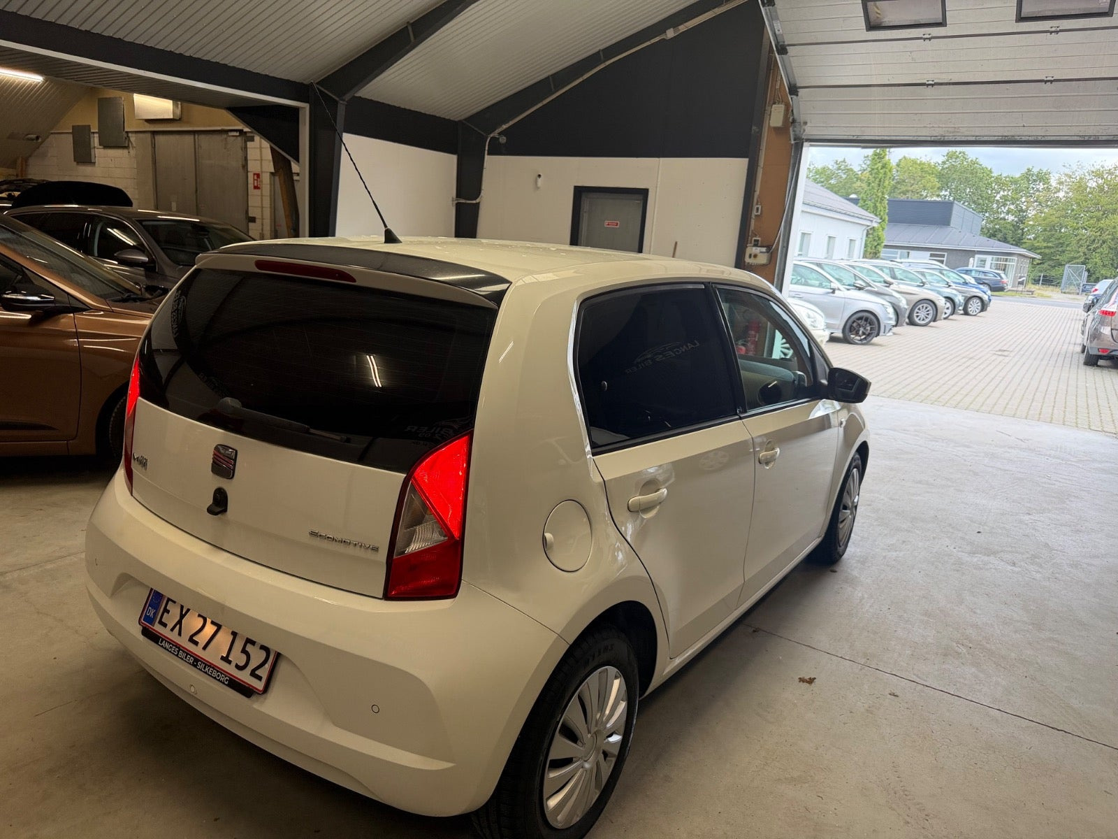 Hvid Seat Mii fra 2013