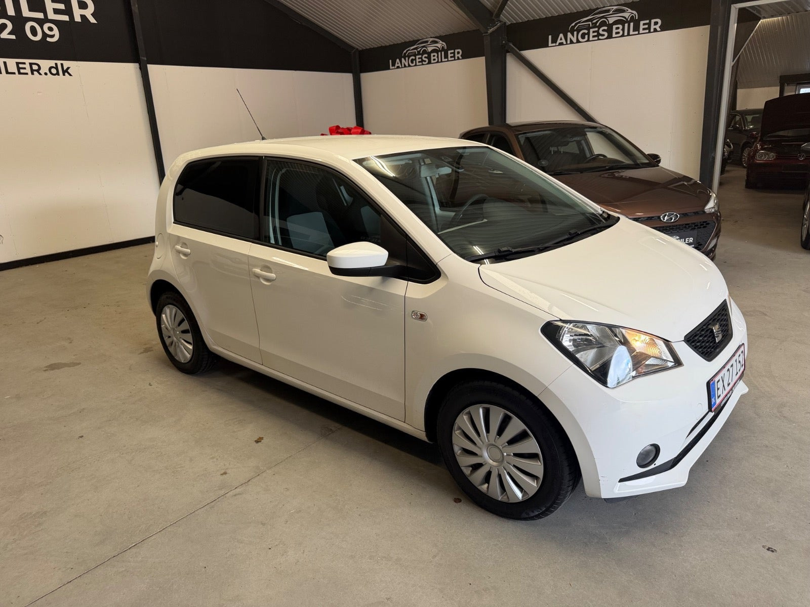 Hvid Seat Mii fra 2013