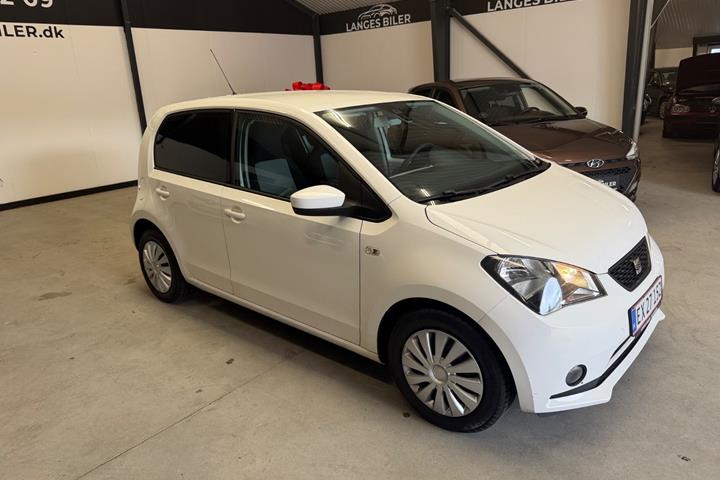 Hvid Seat Mii fra 2013