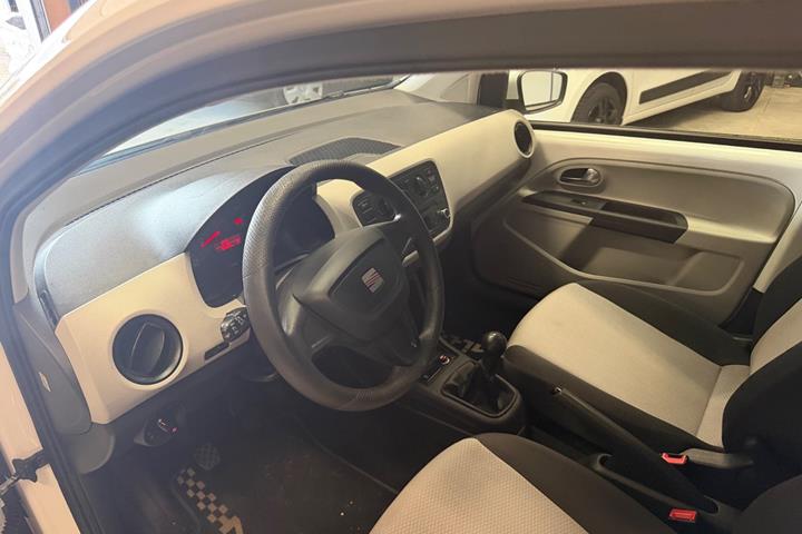 Hvid Seat Mii fra 2013