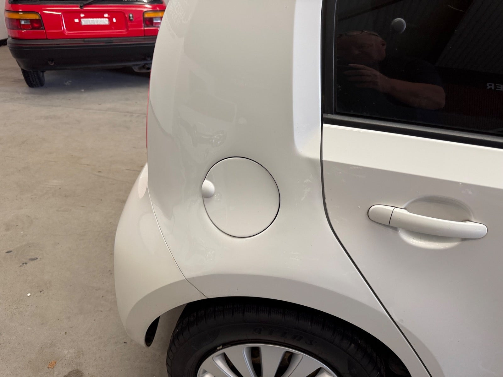 Hvid Seat Mii fra 2013