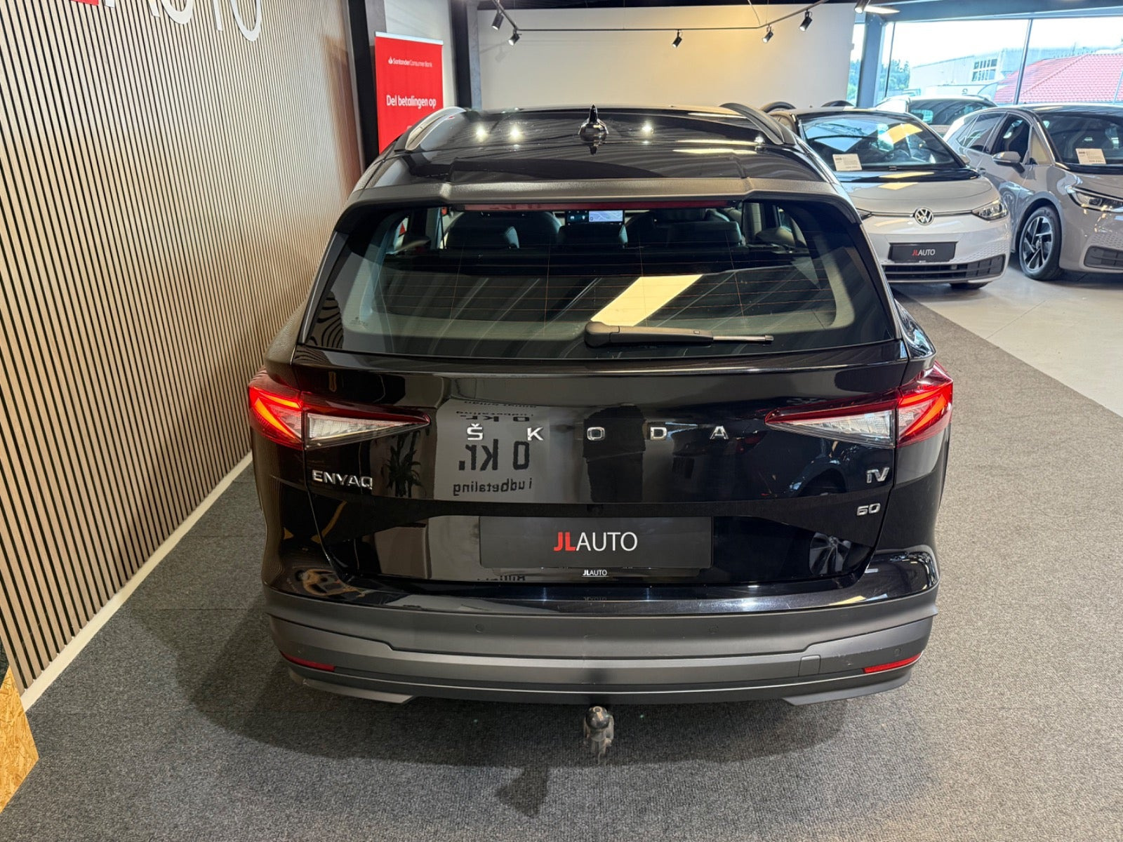 Sort Skoda Enyaq fra 2021