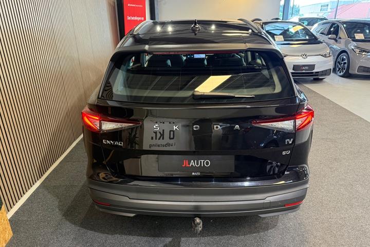 Sort Skoda Enyaq fra 2021